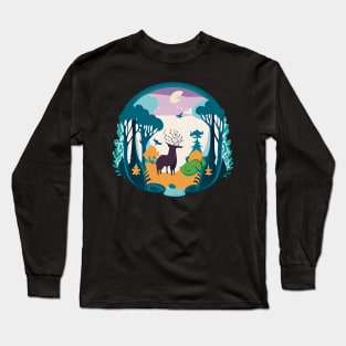 enchanted forest Long Sleeve T-Shirt